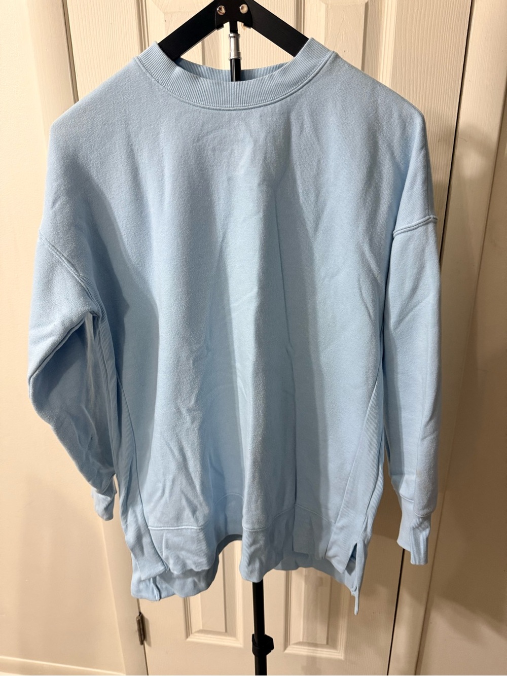 SO Light Blue Men's Crewneck Sweater